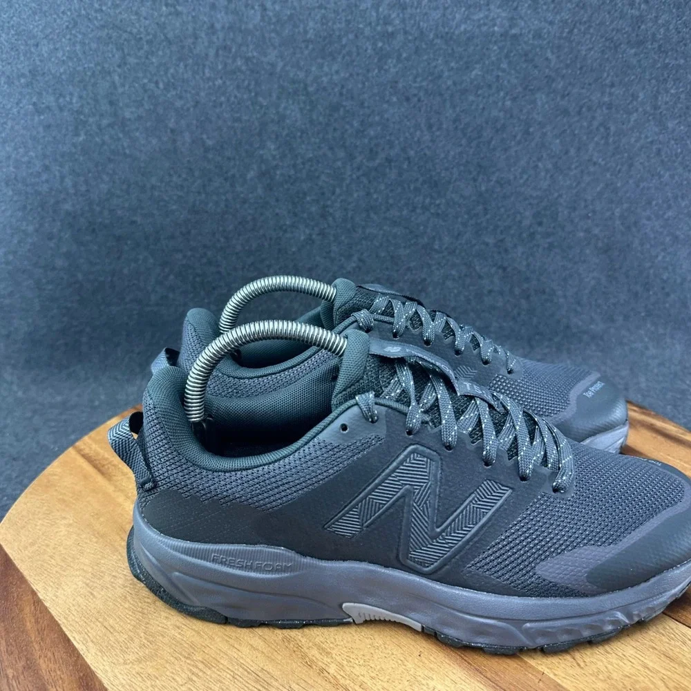 New Balance Mens 7.5D Fresh Foam 510v6 Trail Running Shoes Dark Gray MT510LB6
